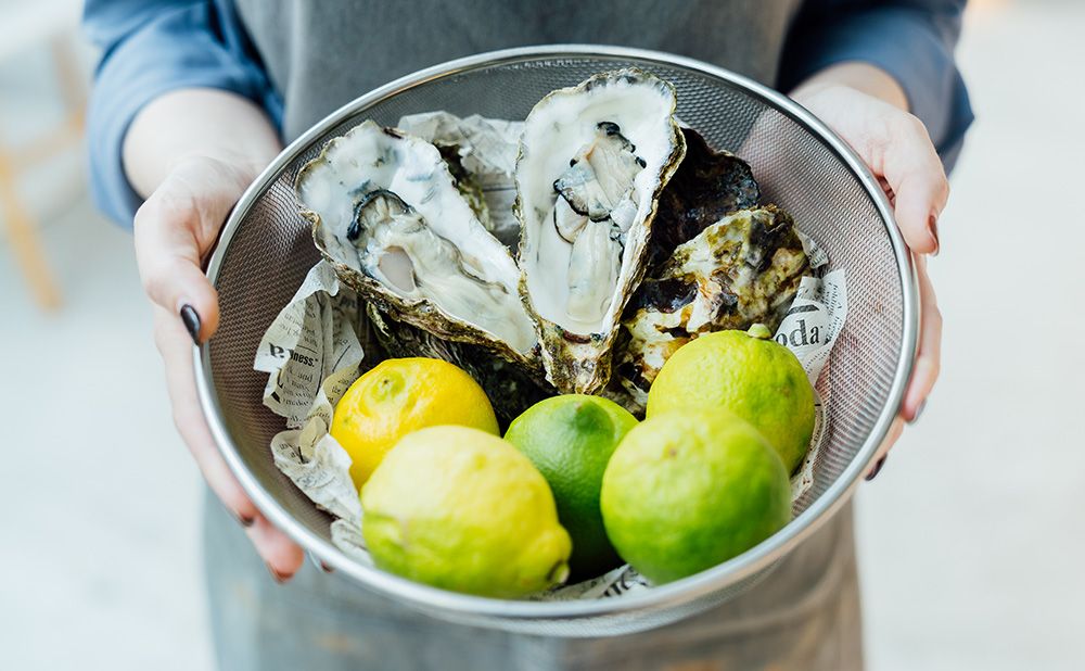 Oysters and Setouchi Lemons